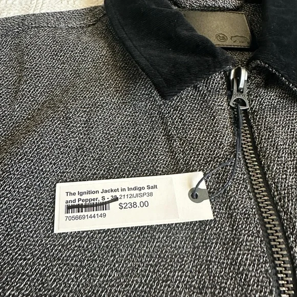 Taylor Stitch The Ignition Jacket Indigo Salt (Size 38 - Small) - Picture 4 of 5